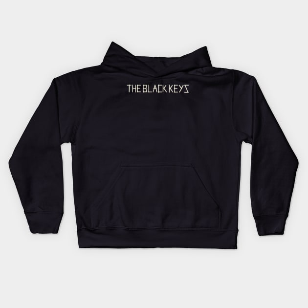 The Black Keys - Paper Tape Kids Hoodie by PAPER TYPE